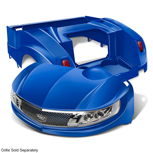 DoubleTake Phoenix Body Kit E-Z-Go RXV, Blue - SS Carts