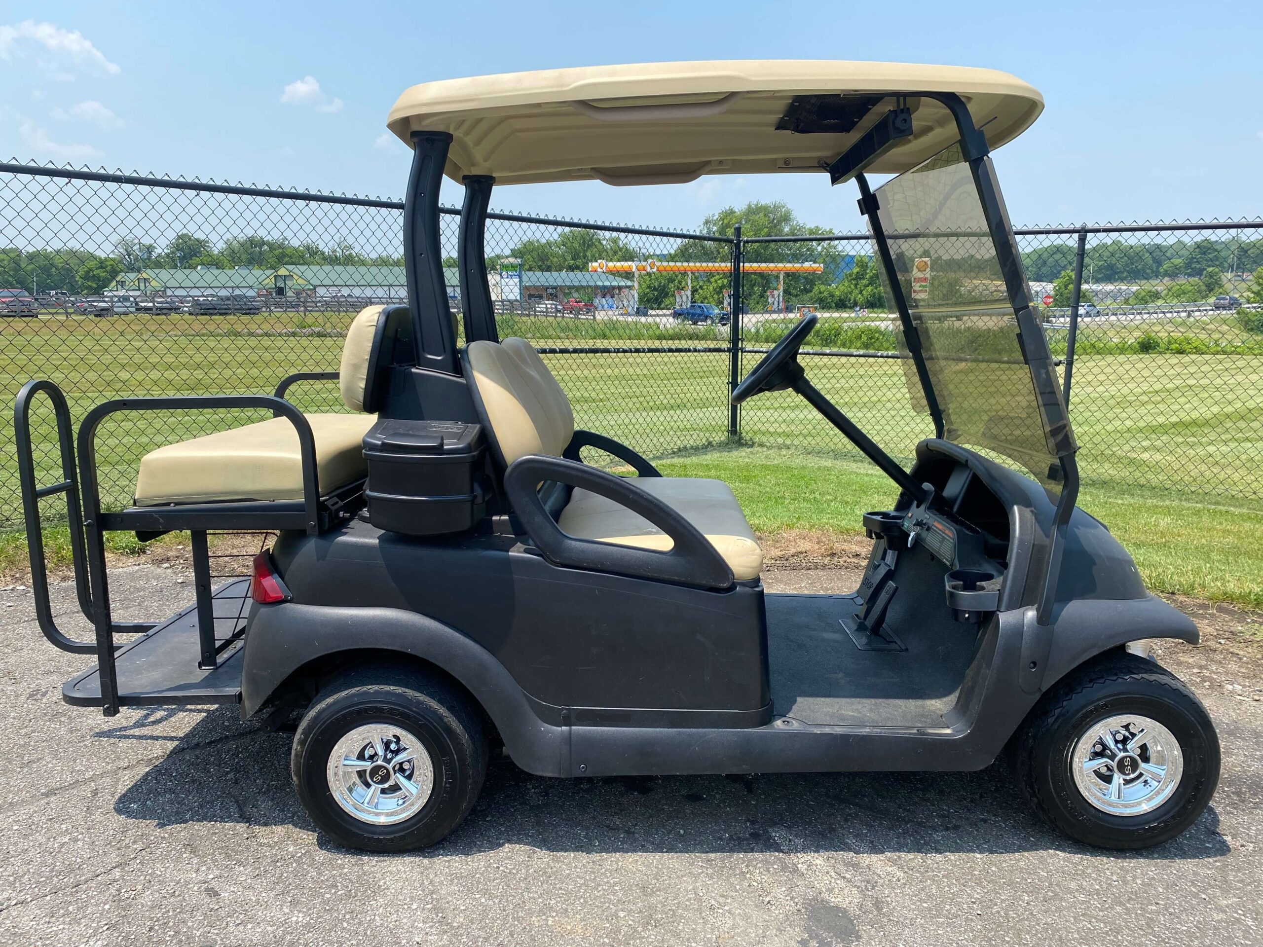 2008 Club Car Precedent Electric 4P | Black **Local Trade** - SS Carts