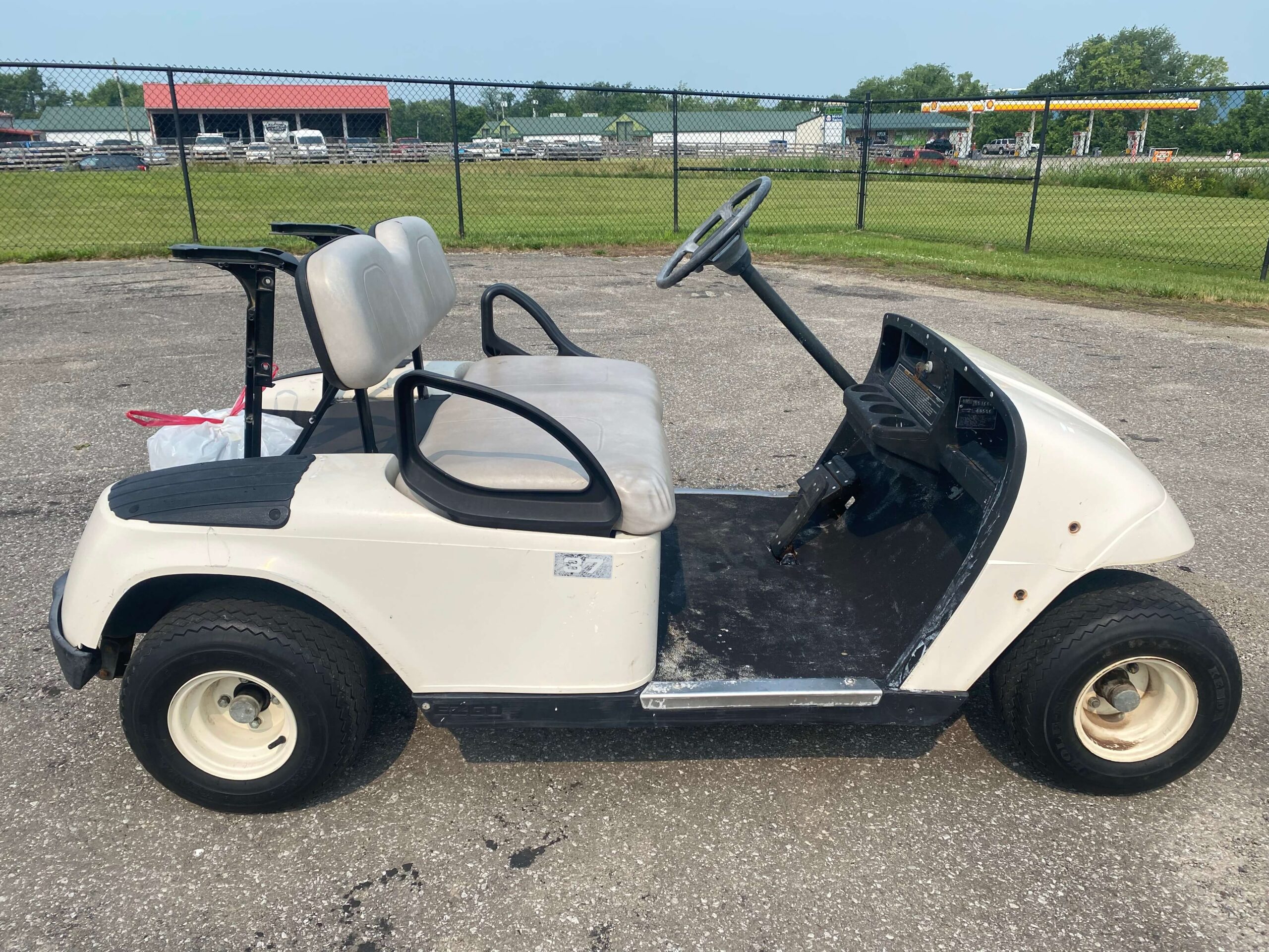 1996 E-Z GO TXT 36V 2P | White **Local Trade** - SS Carts
